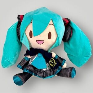 SEGA Hatsune Miku FuwaPuchi Preciality Plush Doll No Tags 12”